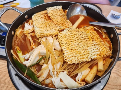 꼬&amp;짱떡볶이고추장떡볶이