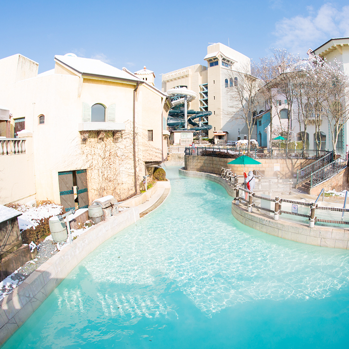 캐리비안 베이 실외 유수풀