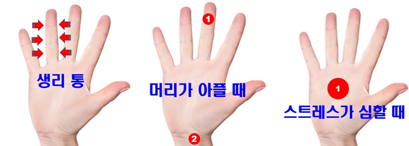 손바닥-지압점