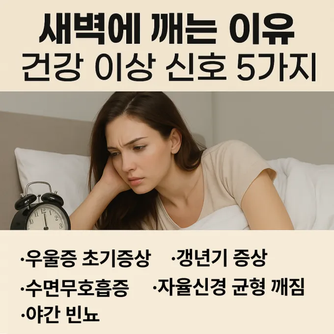 새벽에 깨는 이유