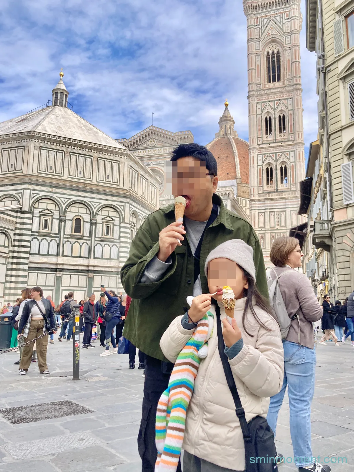 이탈리아-젤라토-벤키-두오모-앞에서-먹기