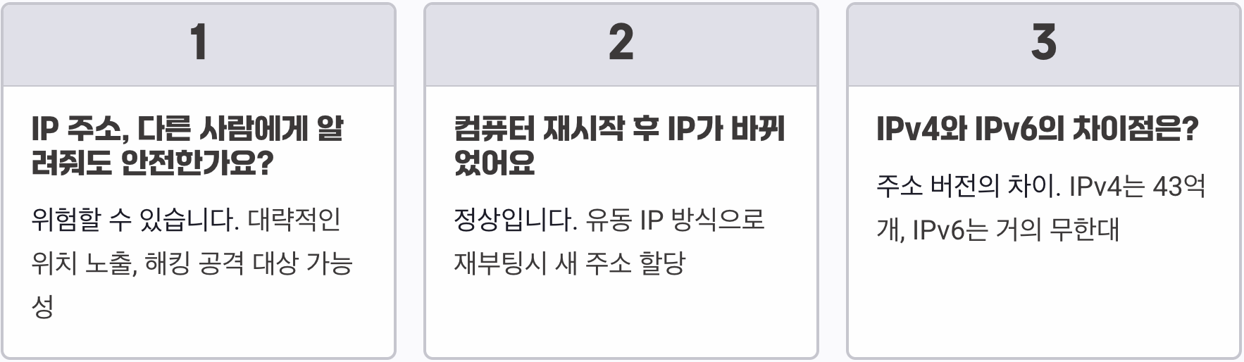 내 IP 주소, 지금 당장 확인하는 법