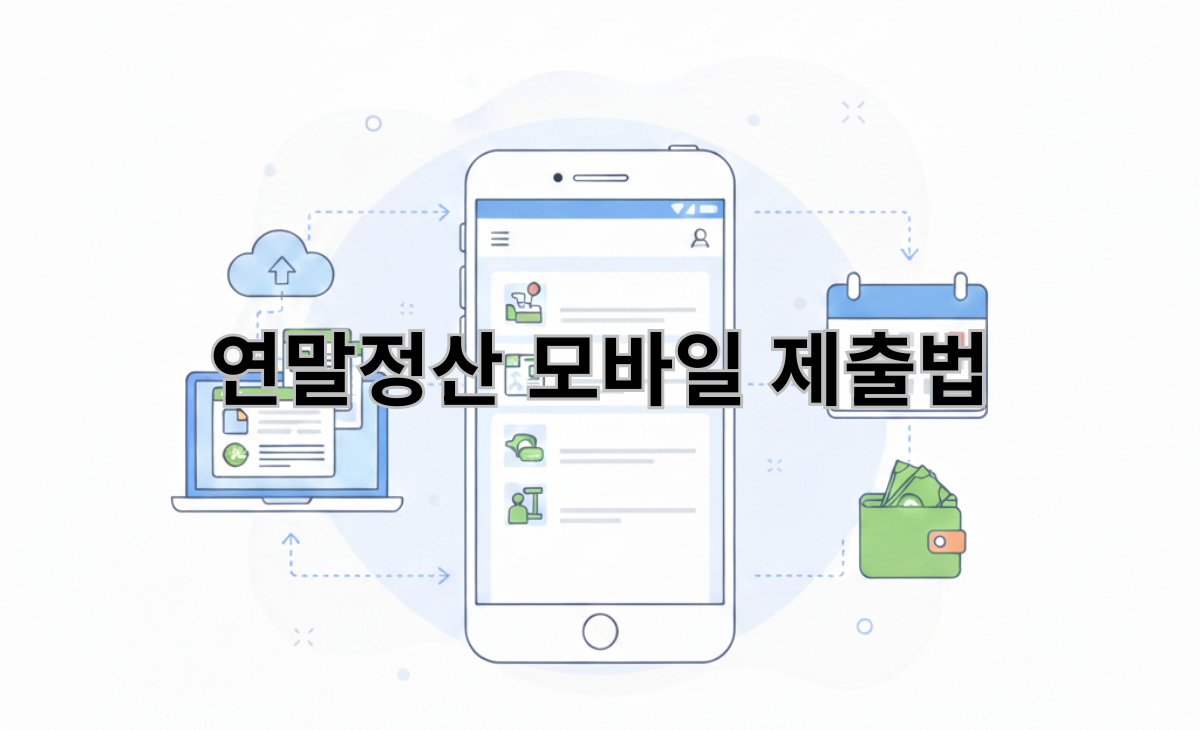 연말정산 모바일 제출법