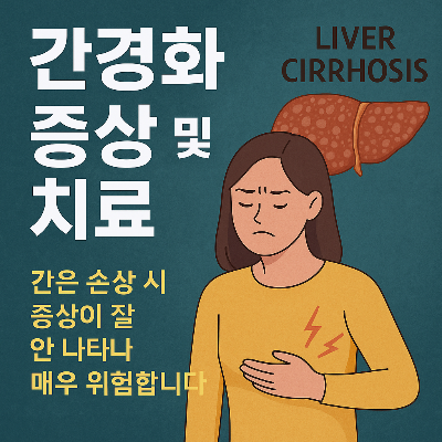 간경화 증상과 치료법
