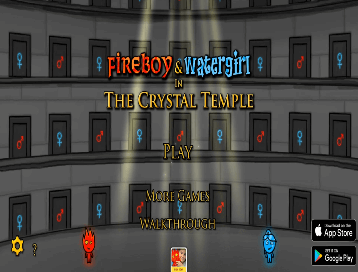 2인용-물불게임-크리스탈템플-메인-화면