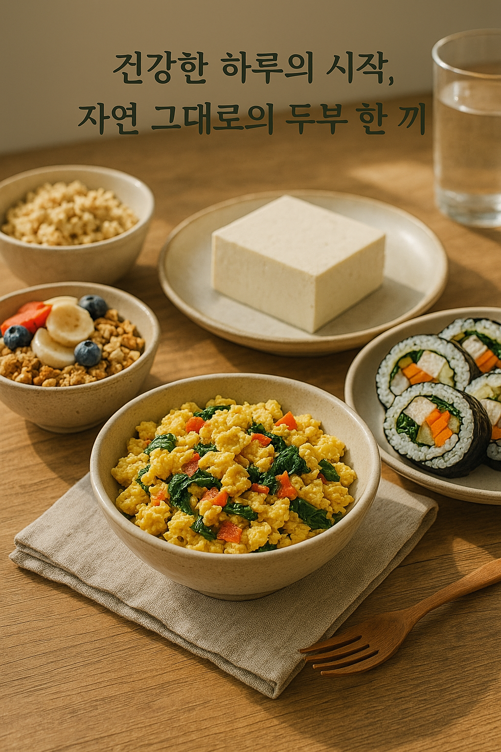 두부 아침식단 레시피 3가지｜살 안 찌고 포만감 좋은 고단백 다이어트 식단, 관련 이미지