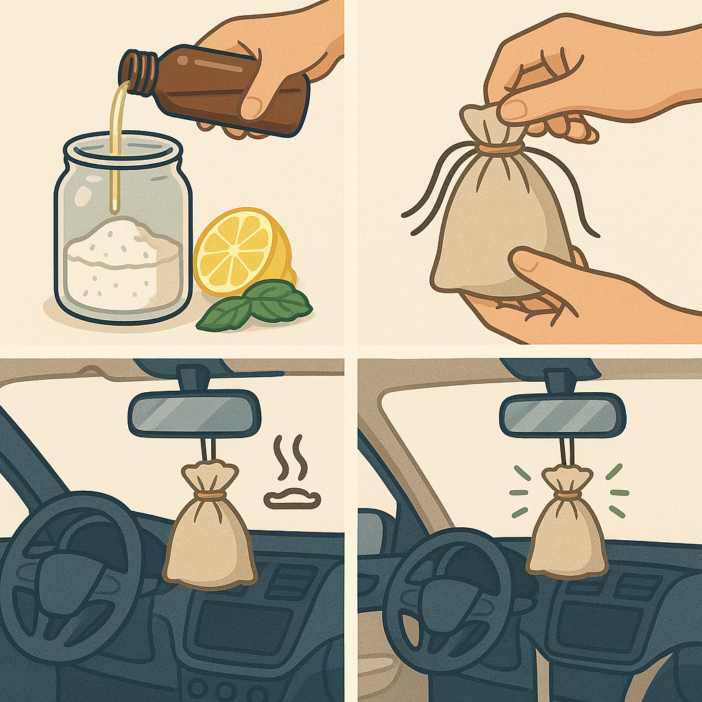 천연 탈취제 만들기