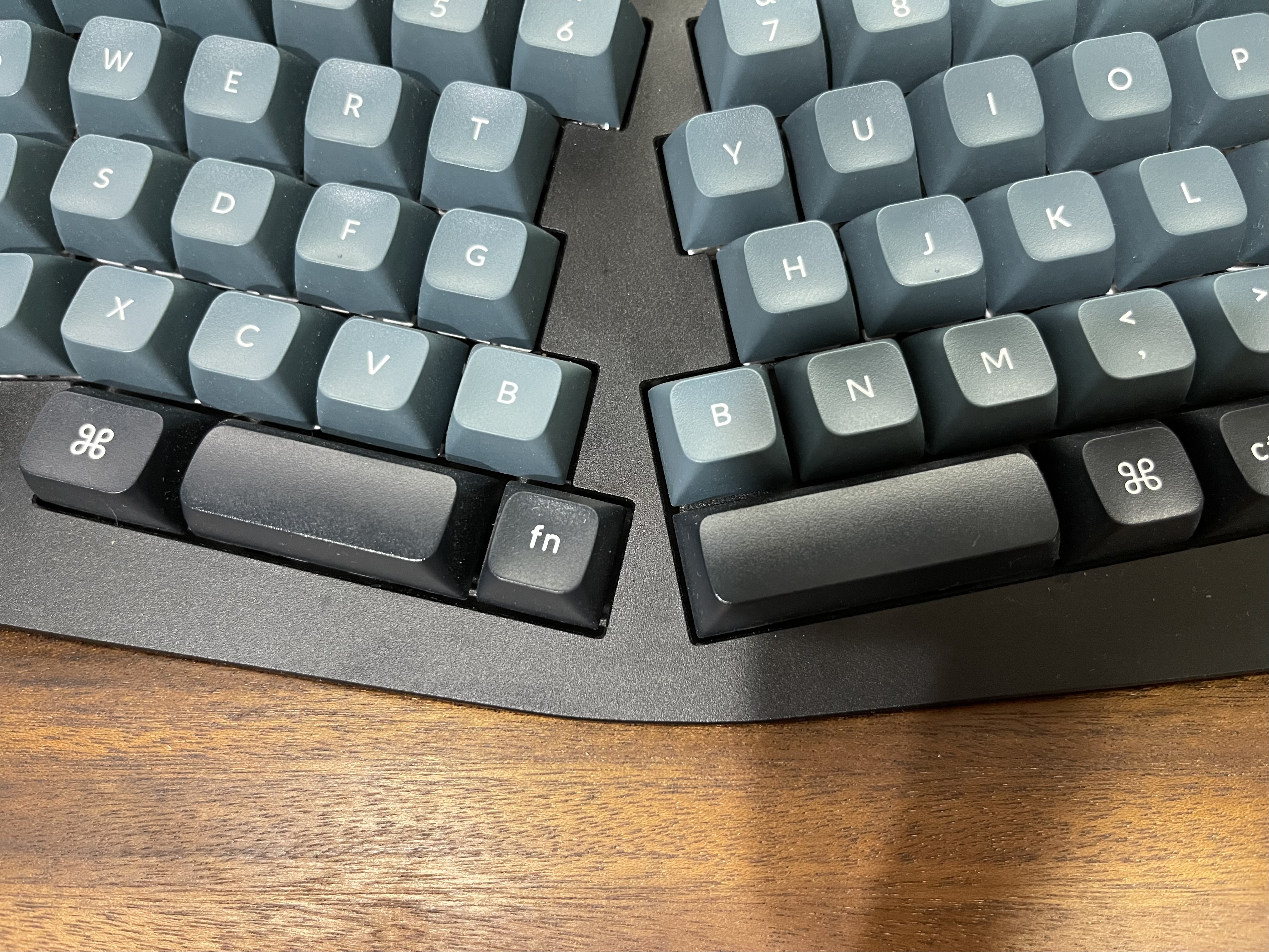 키크론 Q14 Pro Knob 더블 B키와 스페이스 바