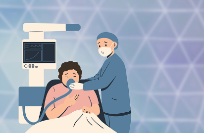 추석 응급실 진료 병원 찾기와 관련한 병원에서 진료중인 그림