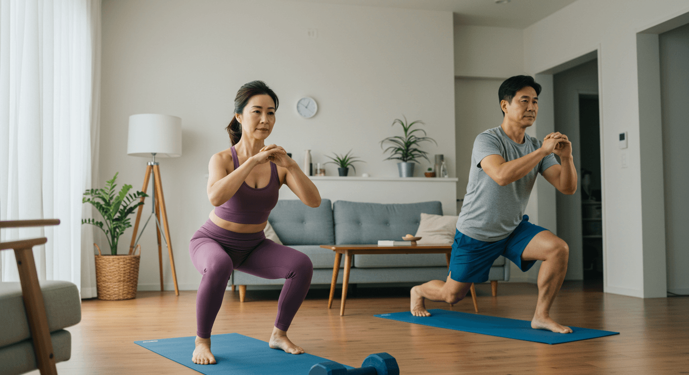 홈트 근력운동 종류와 순서 사진 1