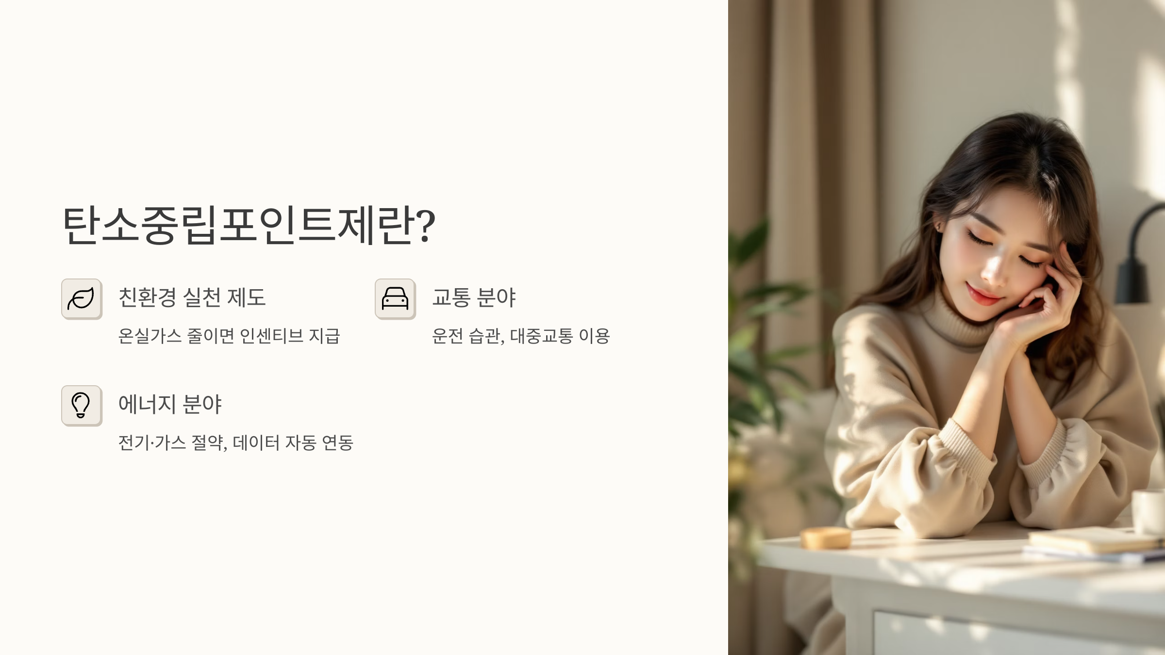탄소중립포인트제란?