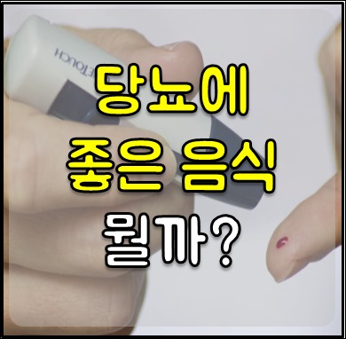 당뇨에 좋은 음식 -1