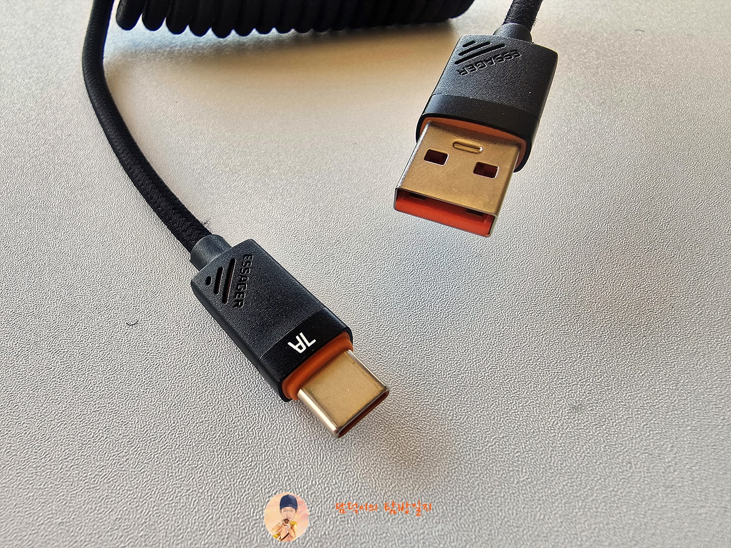 Essager 자동차 스프링 유형 C 케이블 iPhone 16 15 Xiaomi Samsung 100W PD Macbook iPad 유형 C-유형 C 케이블 용 고속 충전