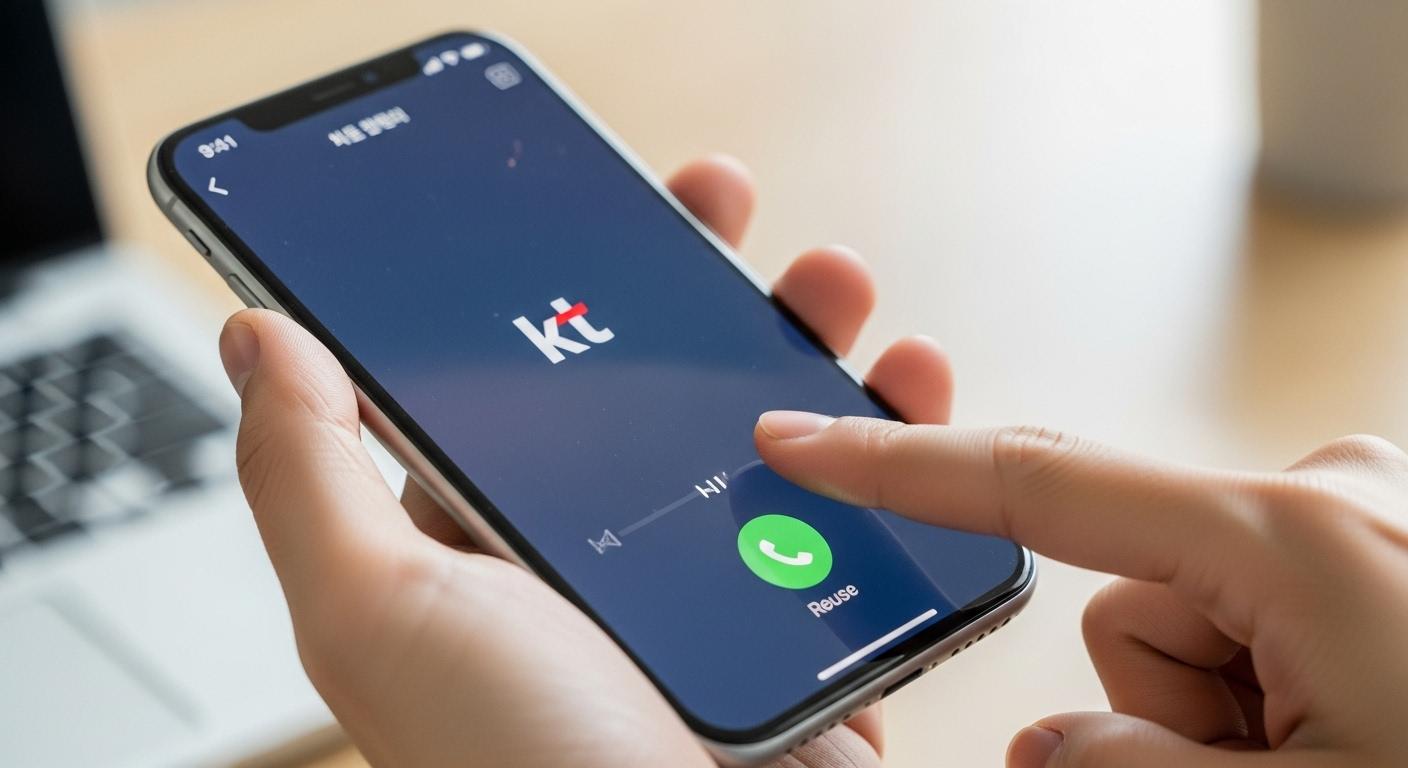 KT 아이폰 통화녹음 설정 방법 알려주세요