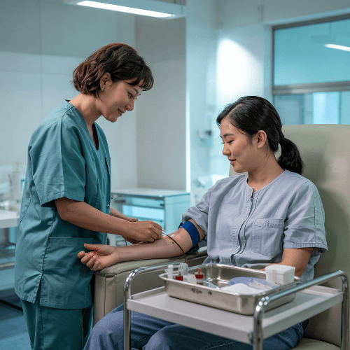 혈액검사의 중요성