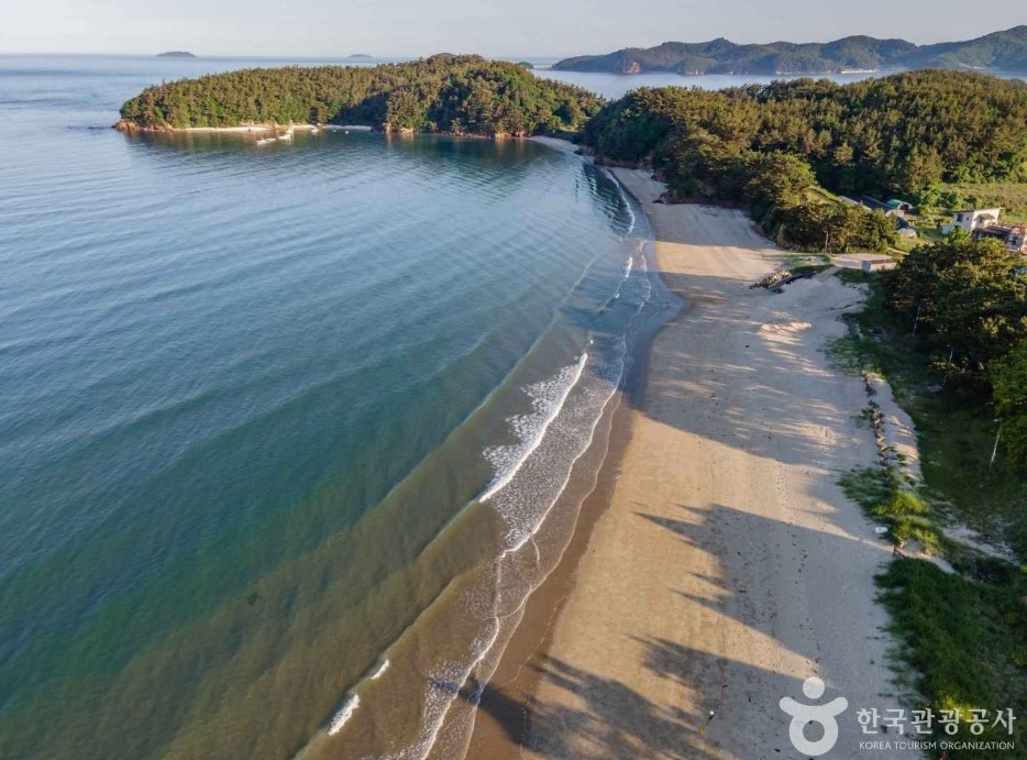 안면도-장삼포-해수욕장