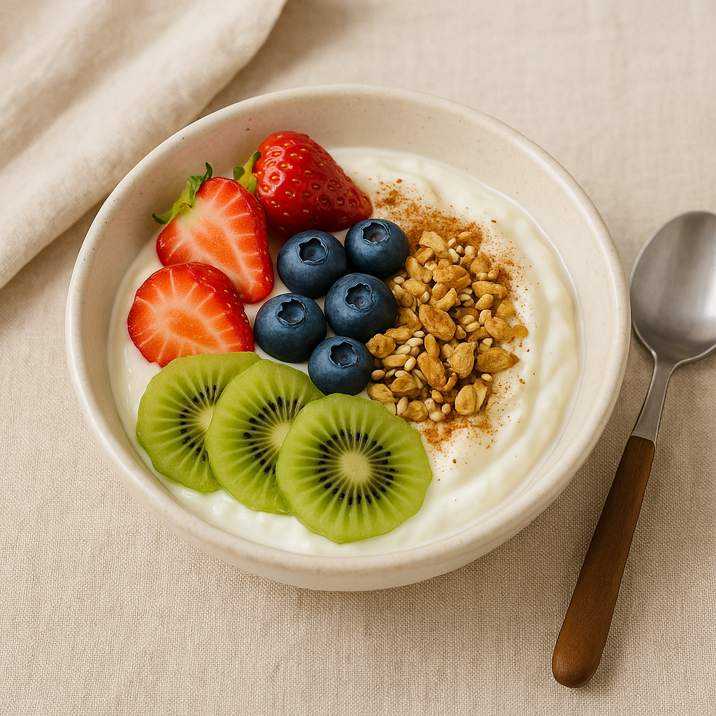 바쁜 아침 5분 완성 오트밀볼 & 요거트볼 레시피