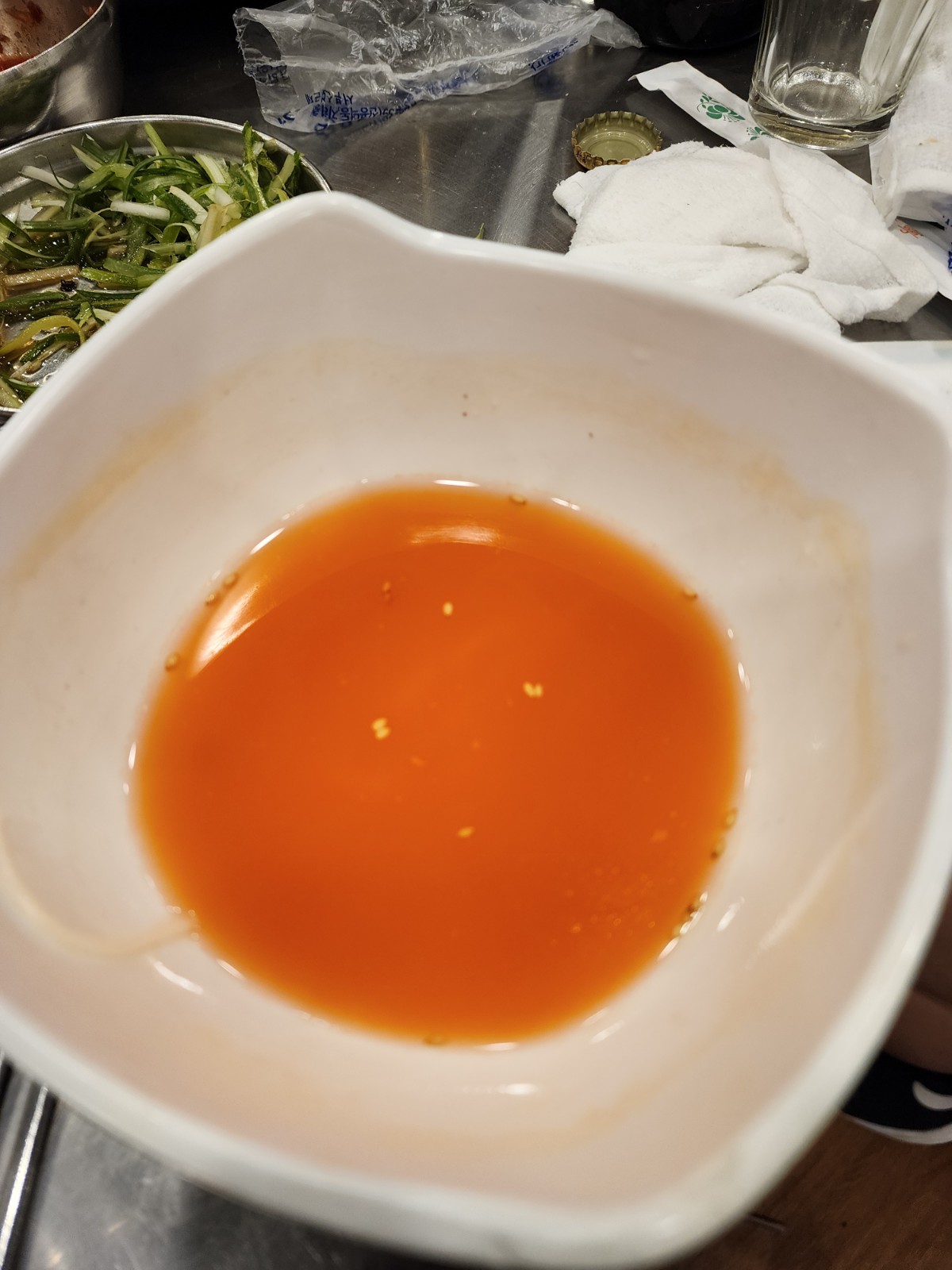 열무국수