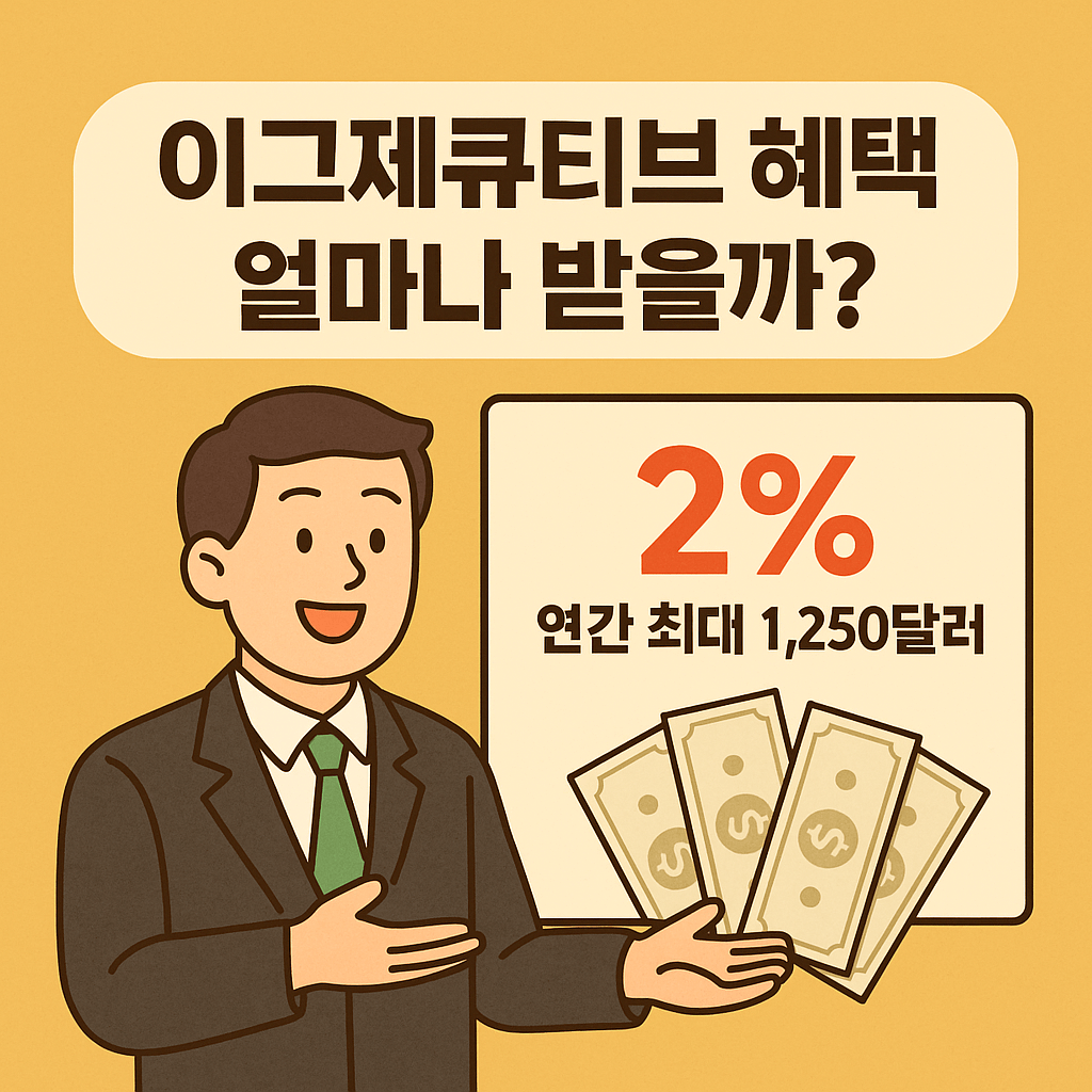 코스트코 이그제큐티브 혜택 얼마나 받을까