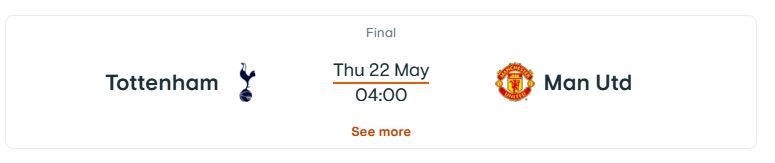맨유 vs 토트넘 유로파 결승 무료중계