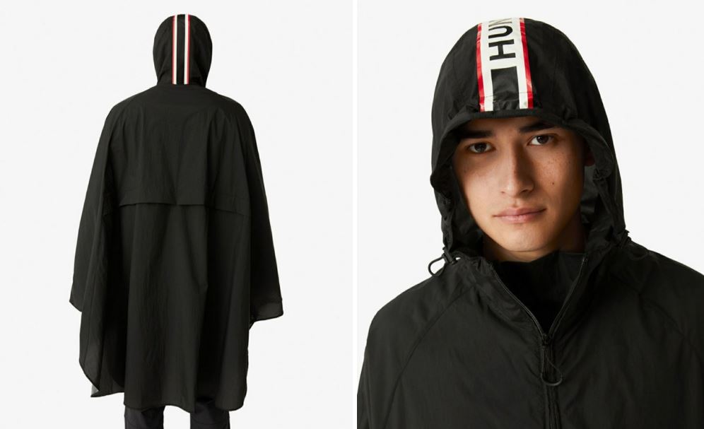 헌터 판초 블랙 남성