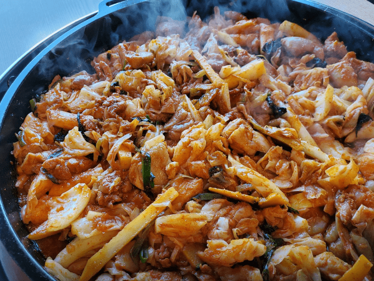 자라섬 맛집 "호원가든" 음식