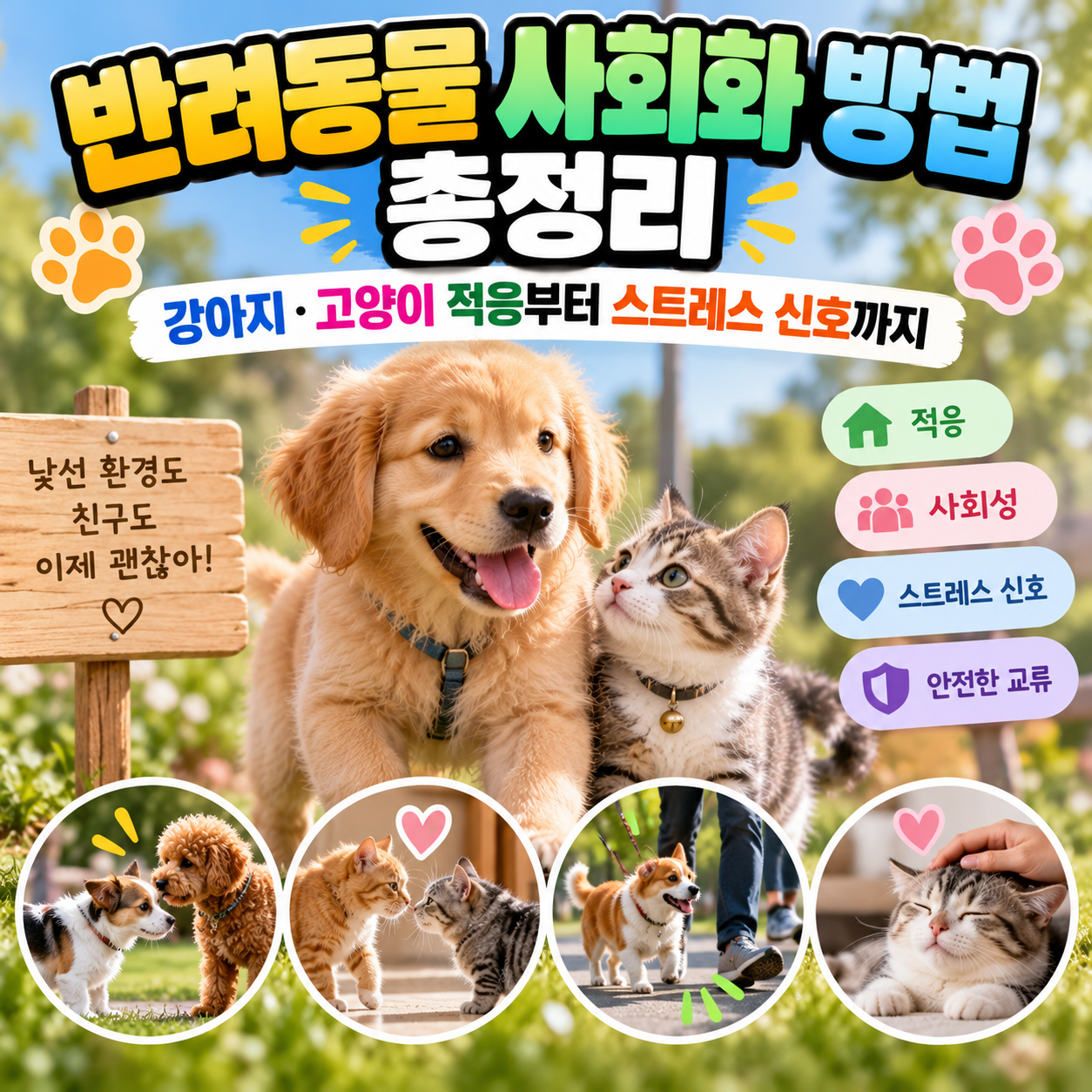 반려동물 사회화 방법