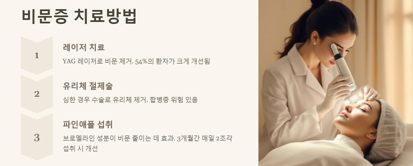 비문증 원인 자연치유 치료방법