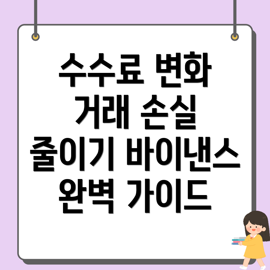 바이낸스 선물 수수료
