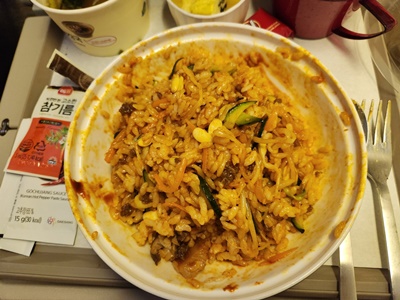 아시아나기내식비빔밥
