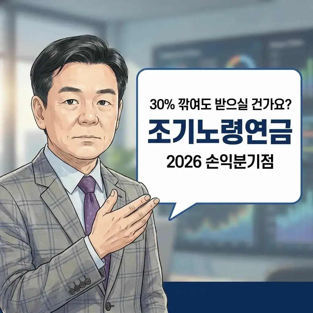 2026년 국민연금 조기수령 조건 설명 아바타 이미지