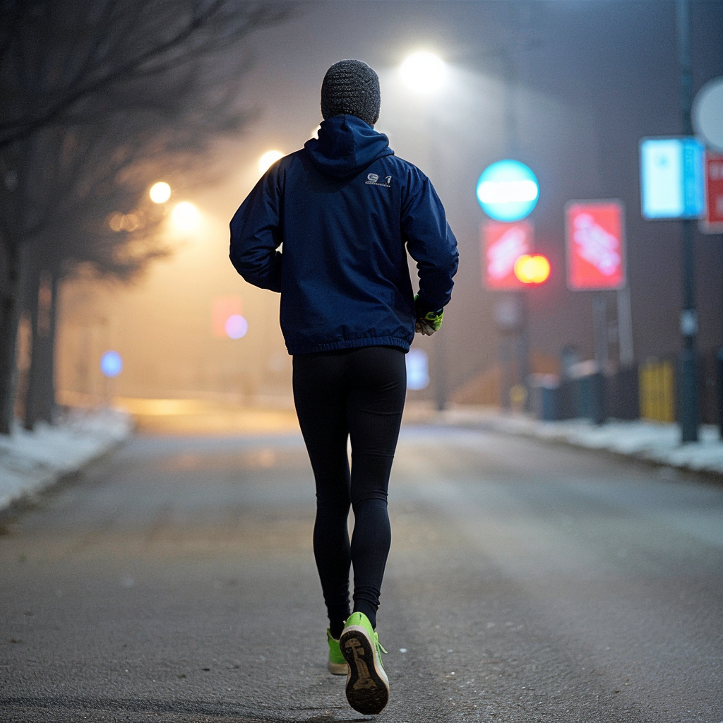 영하 4도, 겨울 아침 달리기의 특별함