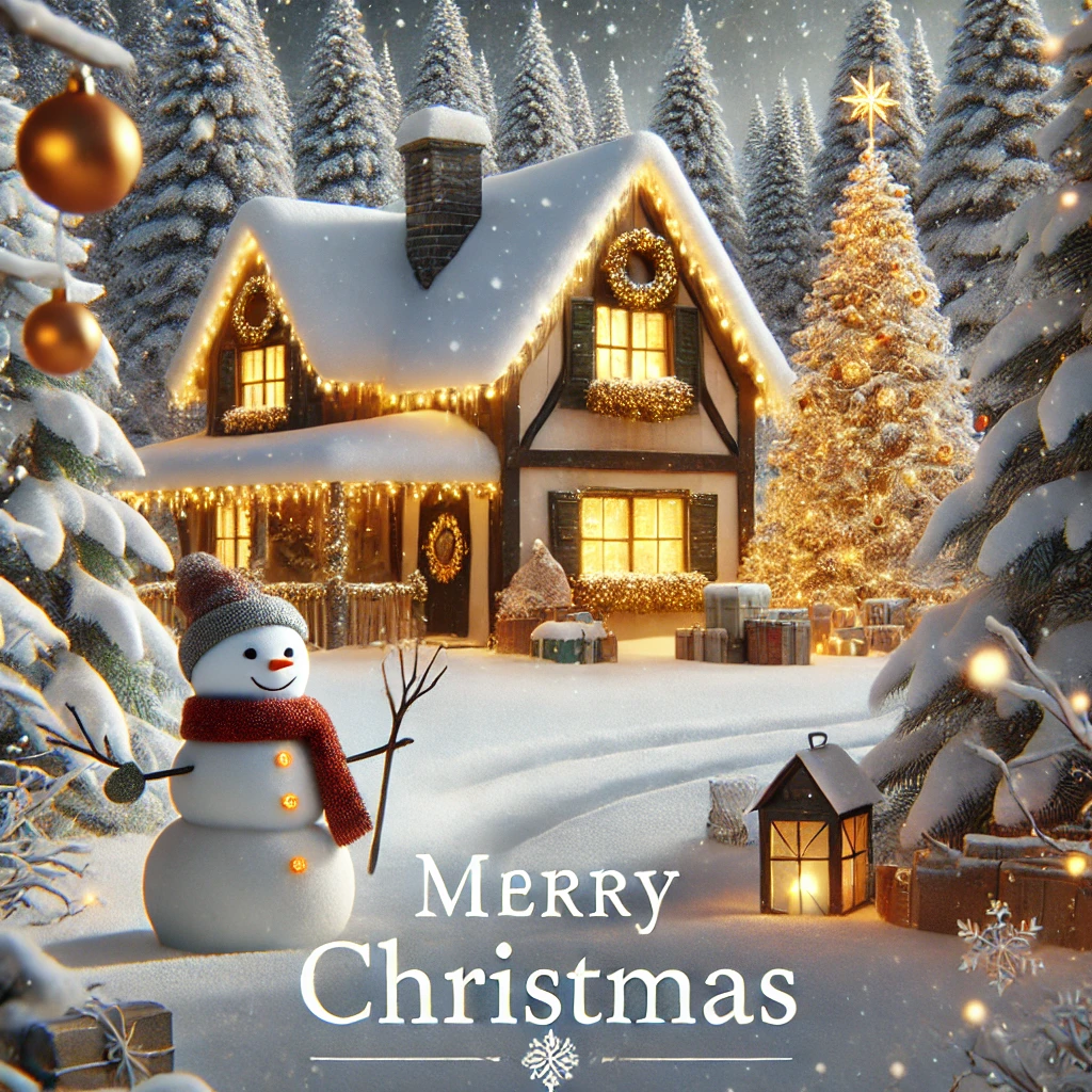 화이트 크리스마스_눈사람