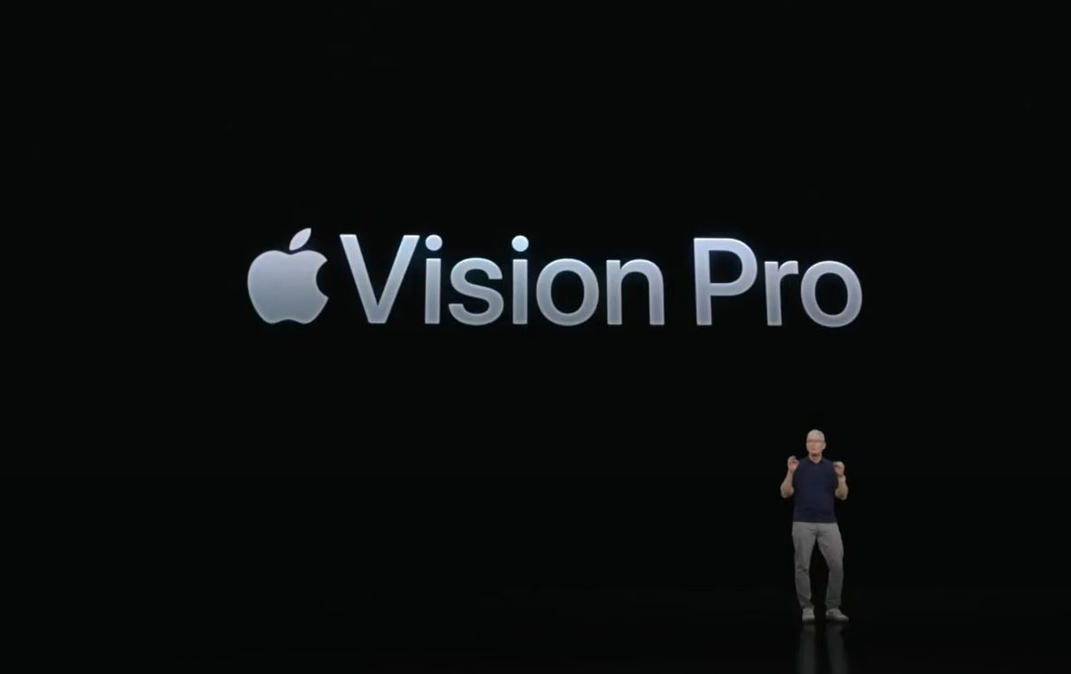 애플 비전프로(Apple Vision Pro) - CNBC 뉴스 캡쳐