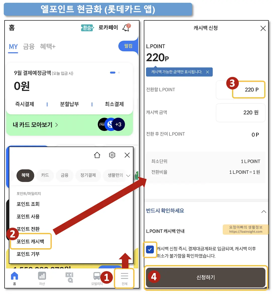 엘포인트 현금화