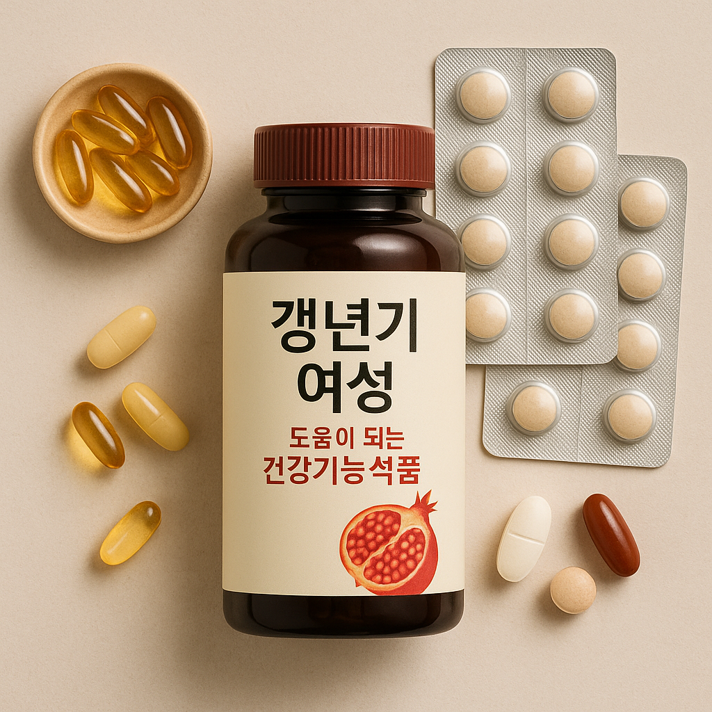 갱년기 여성 건강기능식품