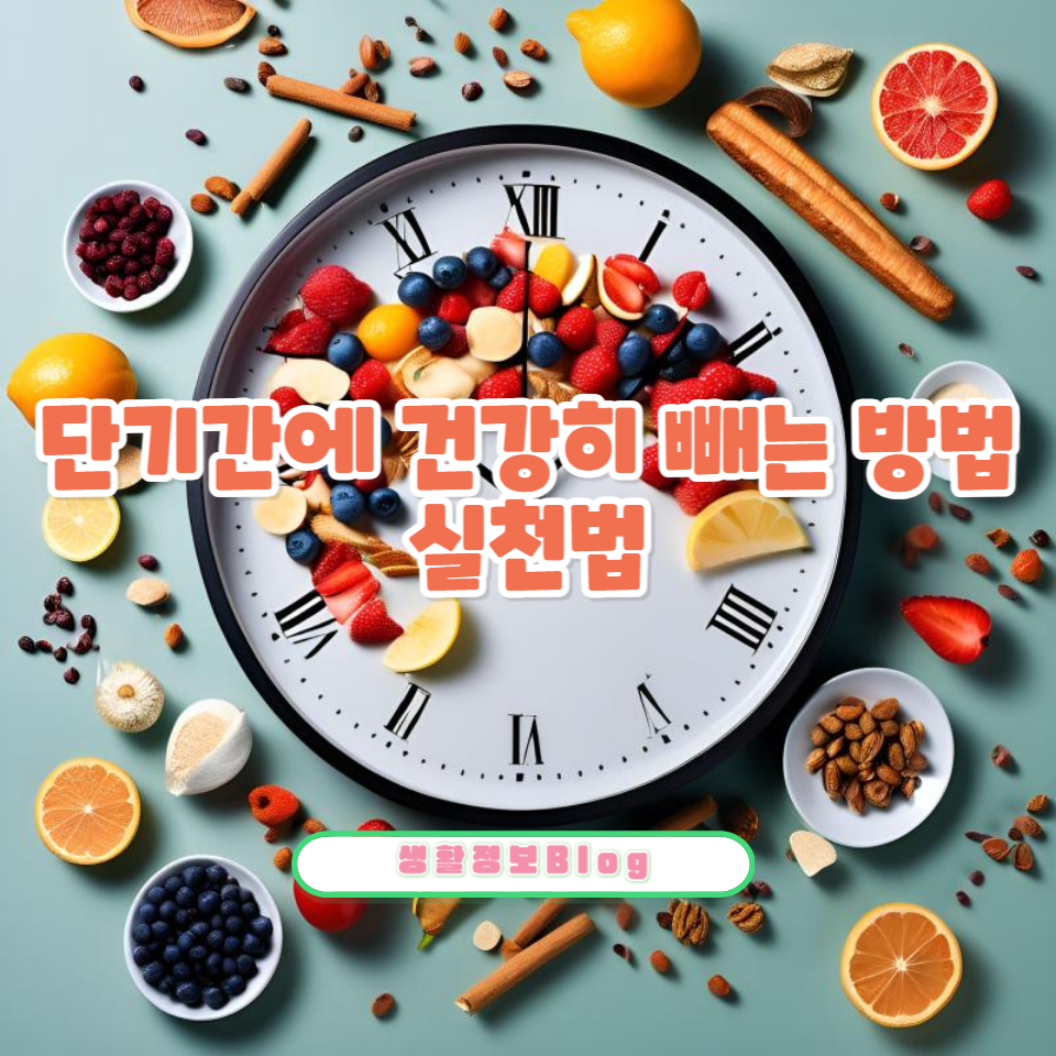 단기간에 건강하게 체중을 감량하는 5가지 방법