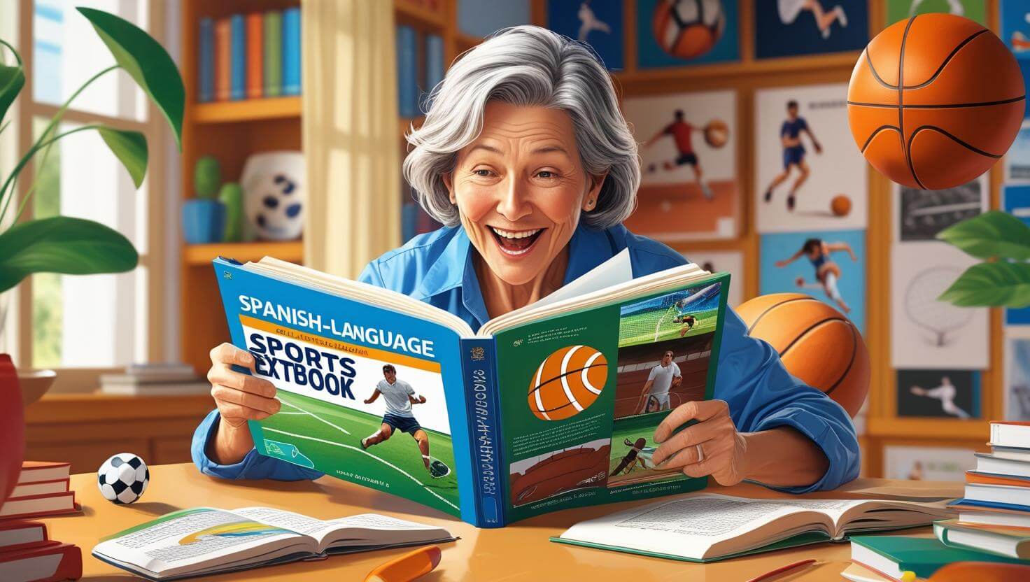 중년에 스포츠 스페인어 마스터하기