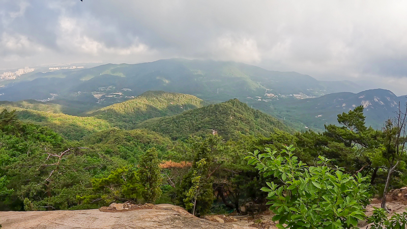 숨은벽 암릉구간