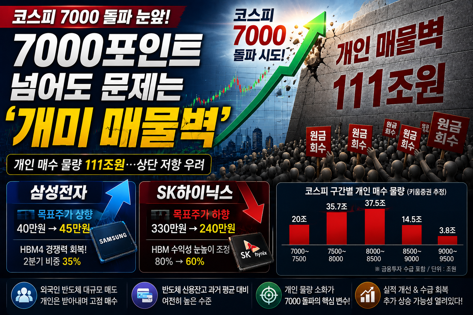 코스피 7000 돌파