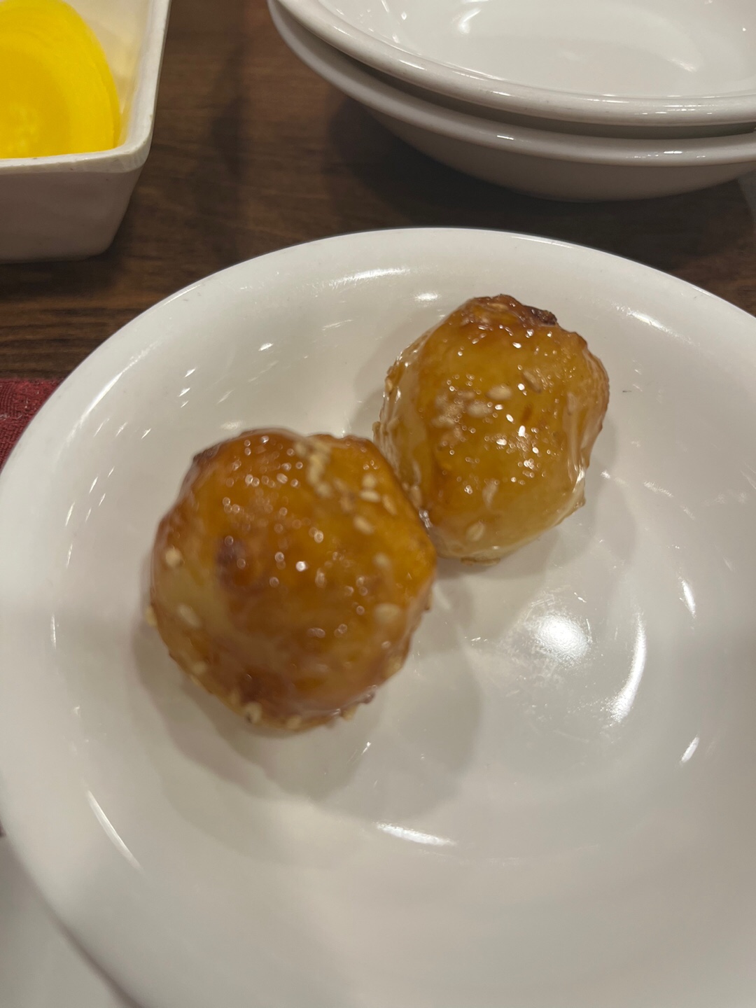후식으로 나왔다.