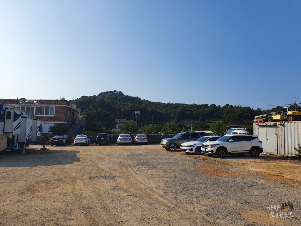 제부도 글램핑 글램비 주차