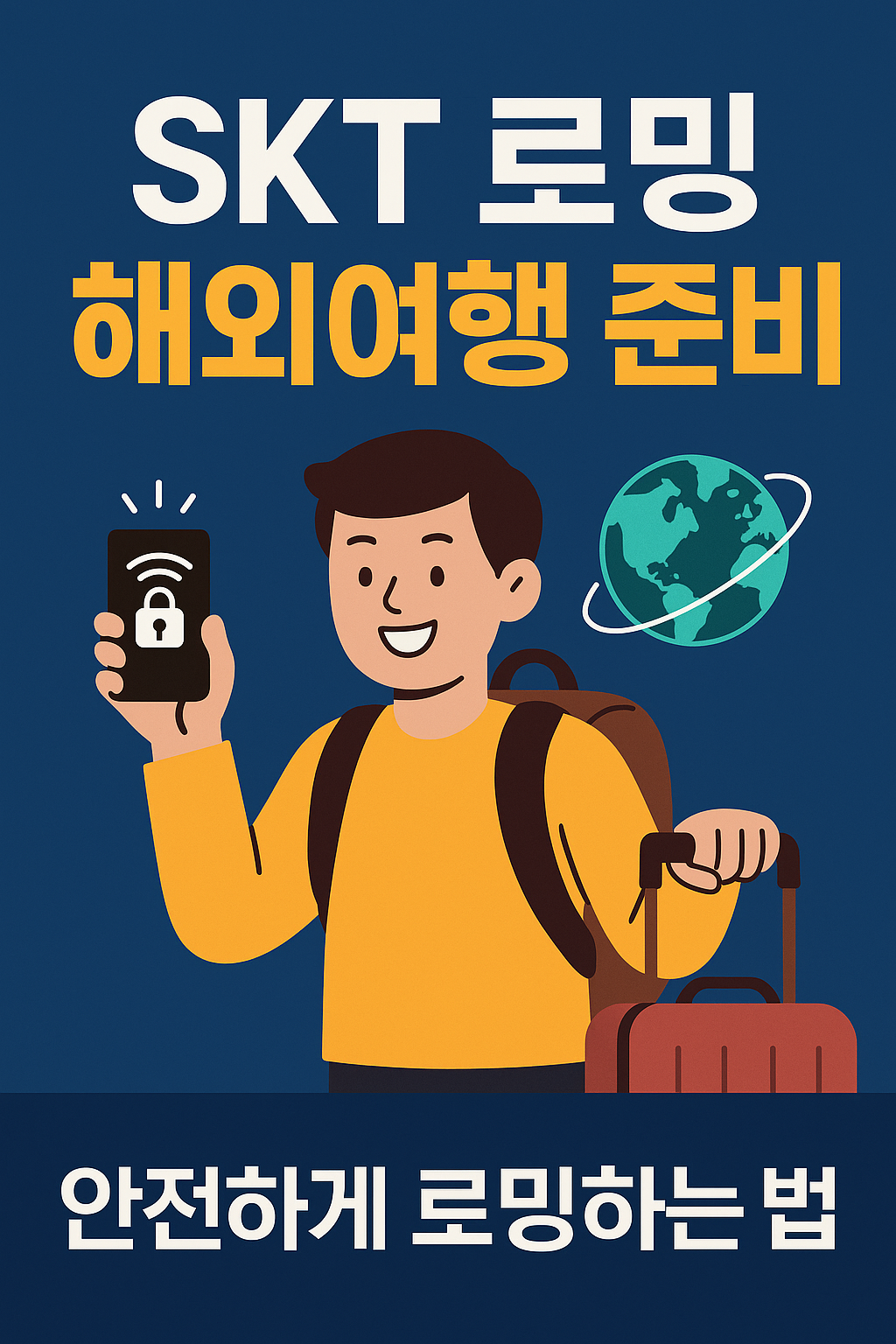 SKT 로밍 해외여행 준비