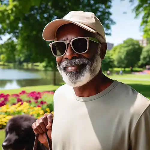 산책하는할아버지