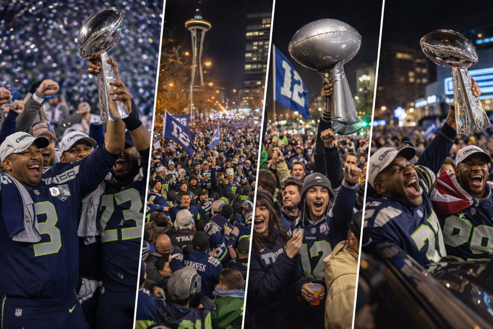 시애틀 12년 만의 슈퍼볼 우승, 잠 못 이루는 밤의 감동