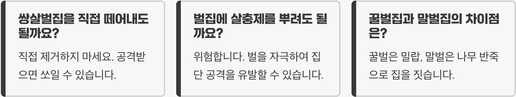말벌집 모양으로 말벌 종류 구별하는 법 (장수말벌, 땅벌, 쌍살벌)