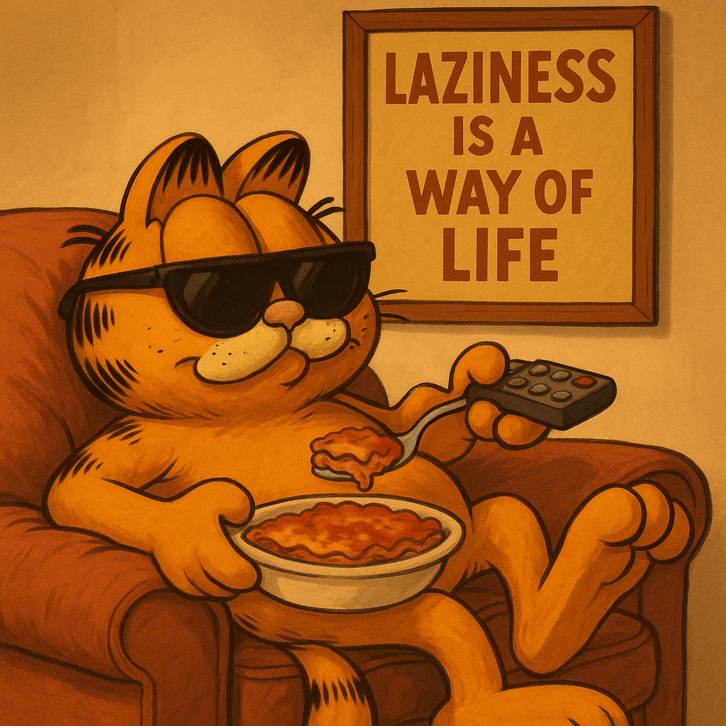 게으름의 화신 가필드