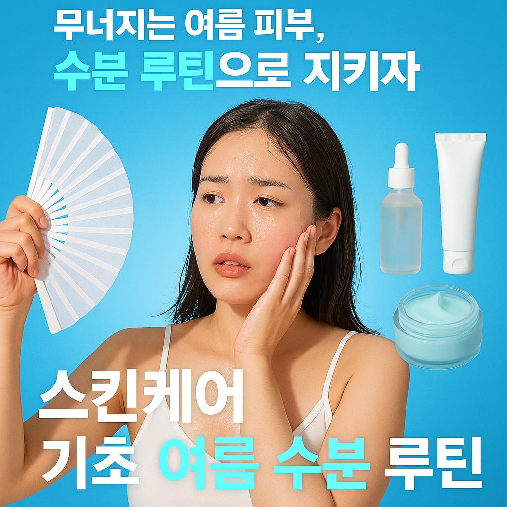 여름 수분 루틴