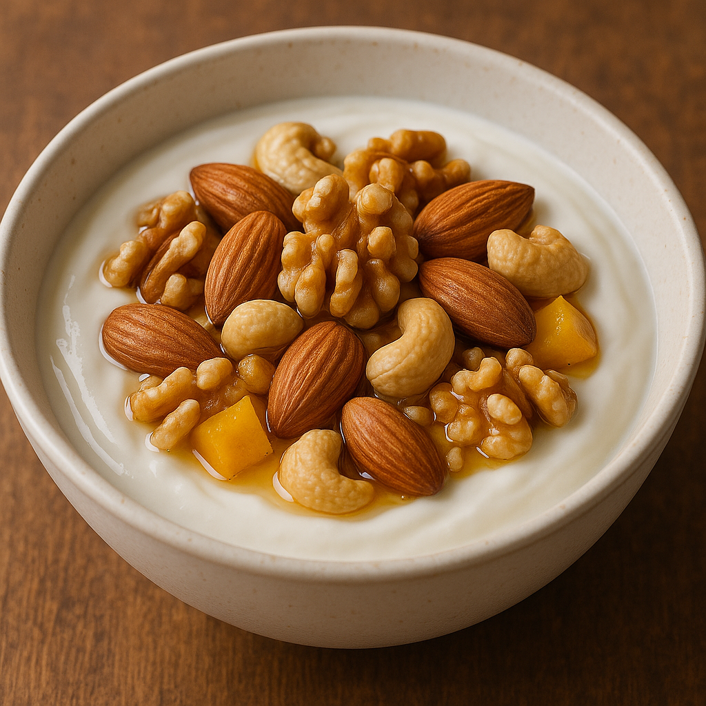 혈관 염증을 줄이는 견과류 요거트 볼