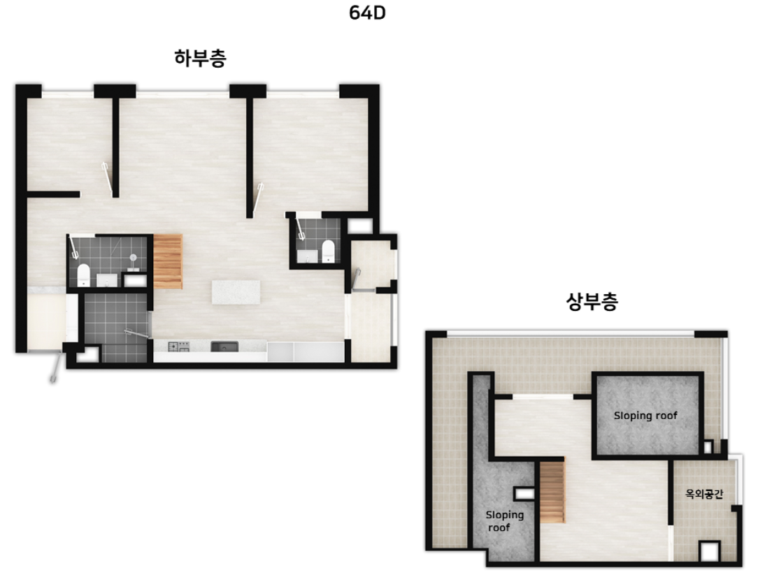 의정부 리버카운티 평면도